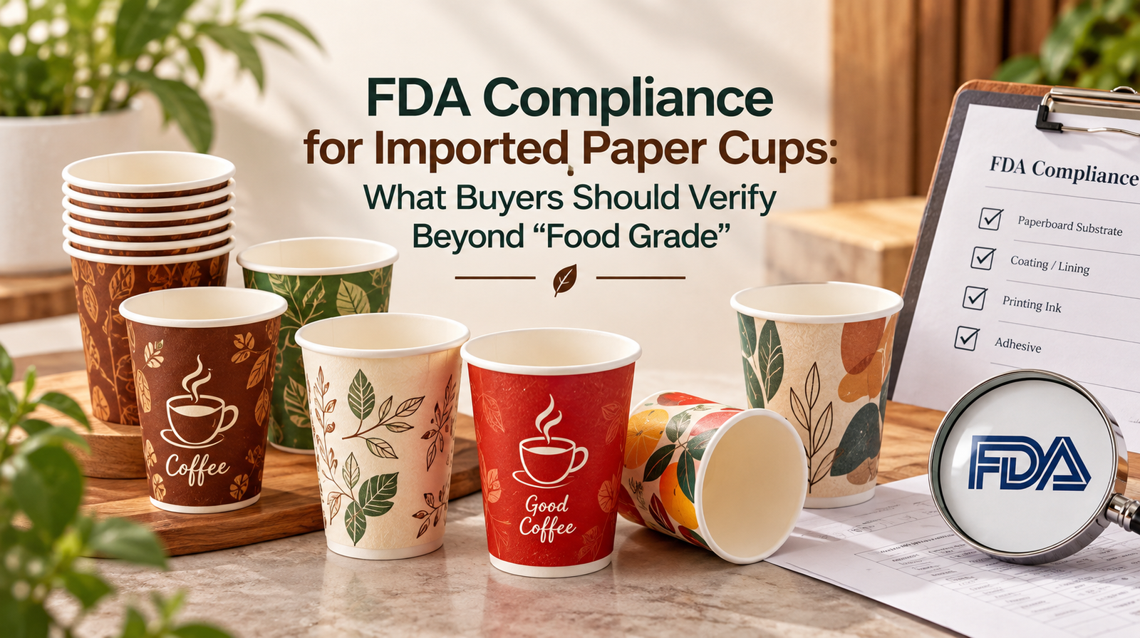 Imported Paper Cups
