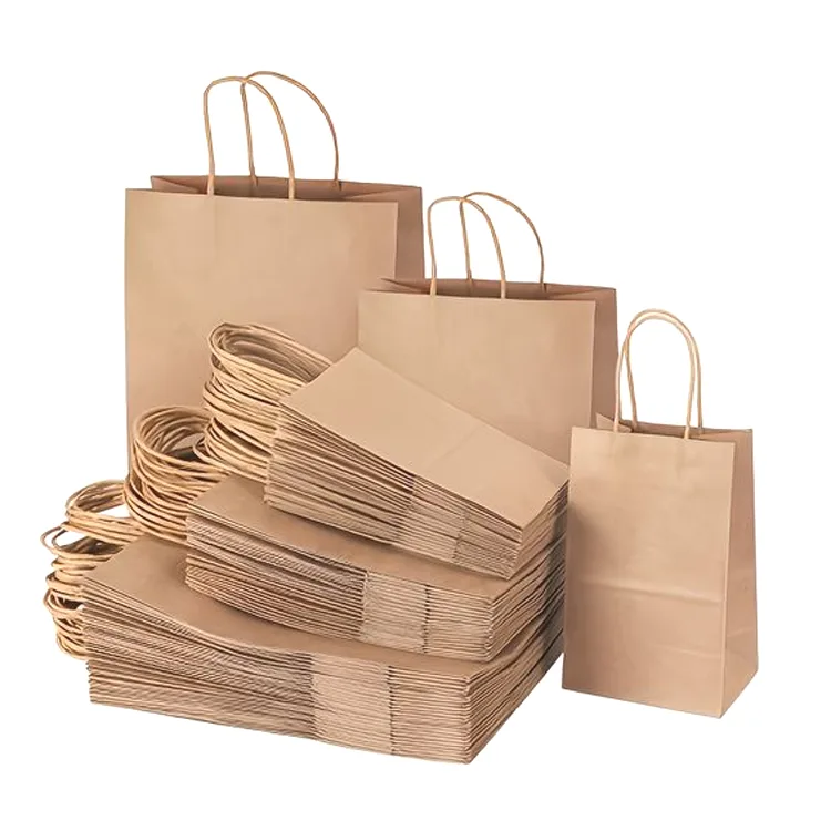 Kraft Paper Bags with Handles