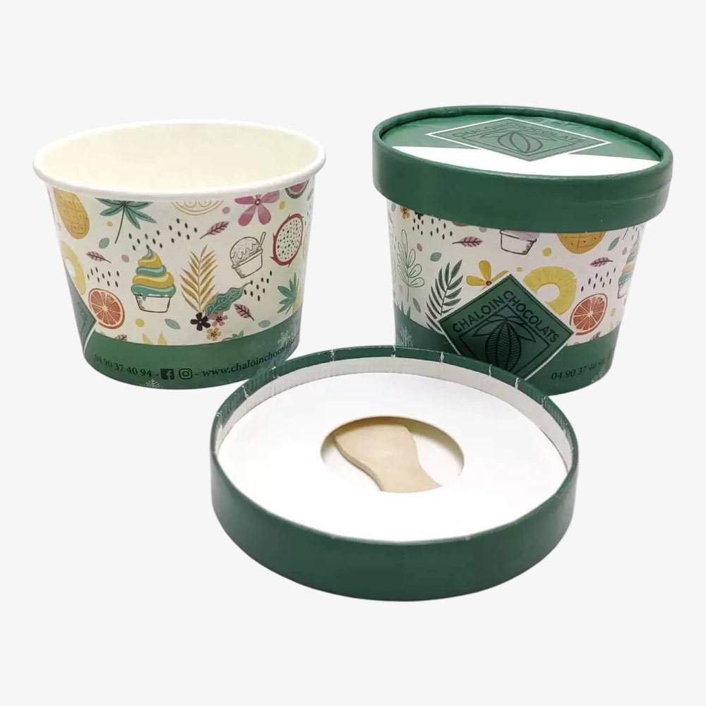 custom-ice-cream-cups-with-paper-lids-tropical-print
