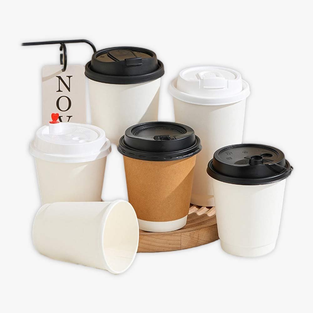 custom printed paper cups colorful designs