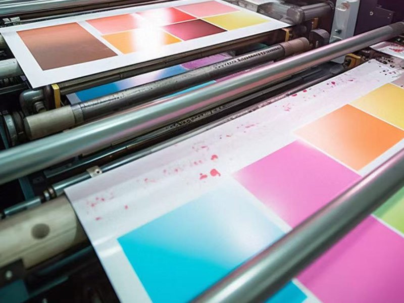 offset printing press custom color proofing