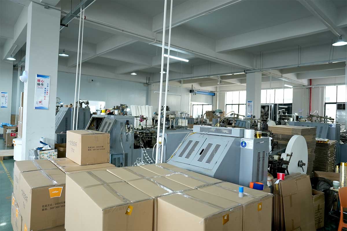 paper cup factory packaging