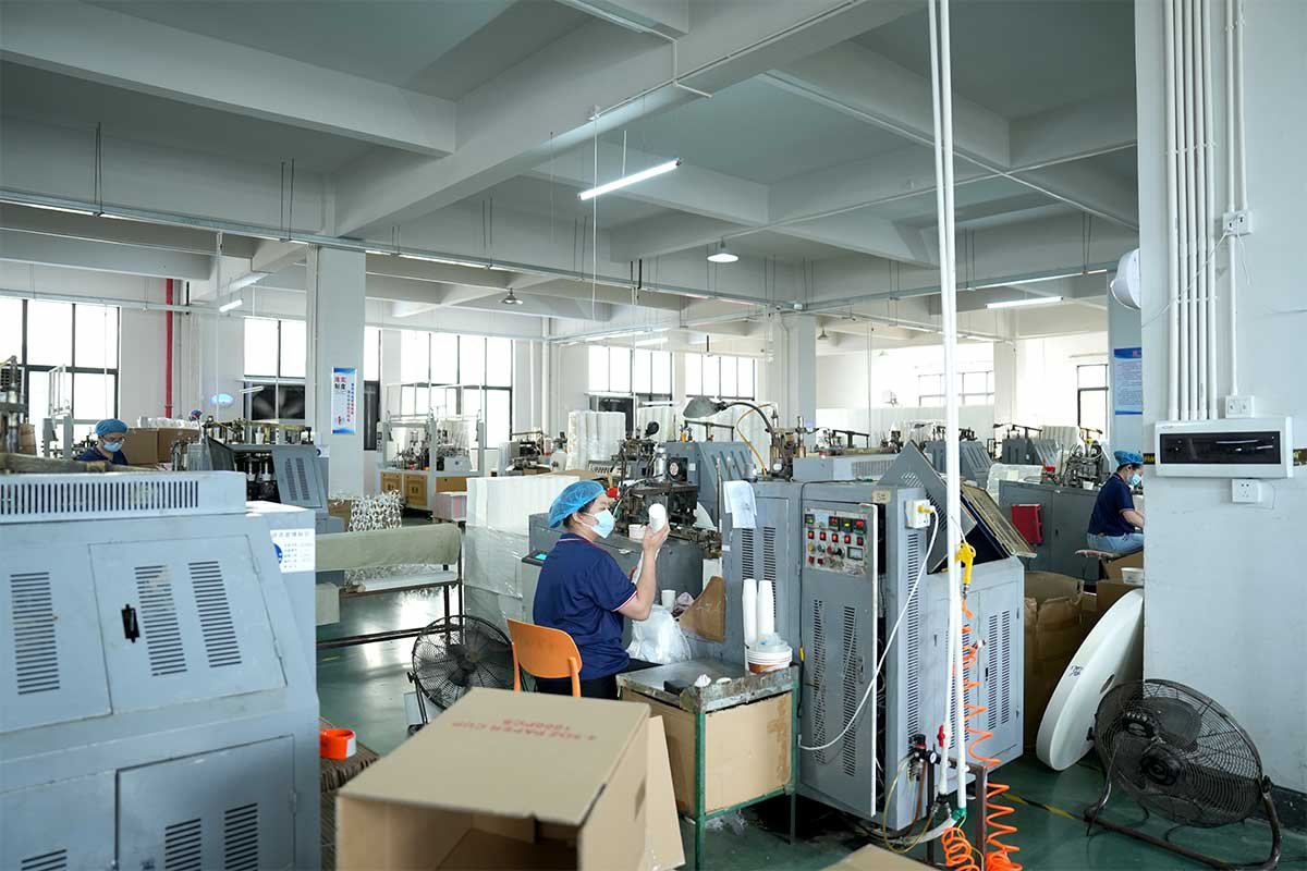 paper cup quality inspection