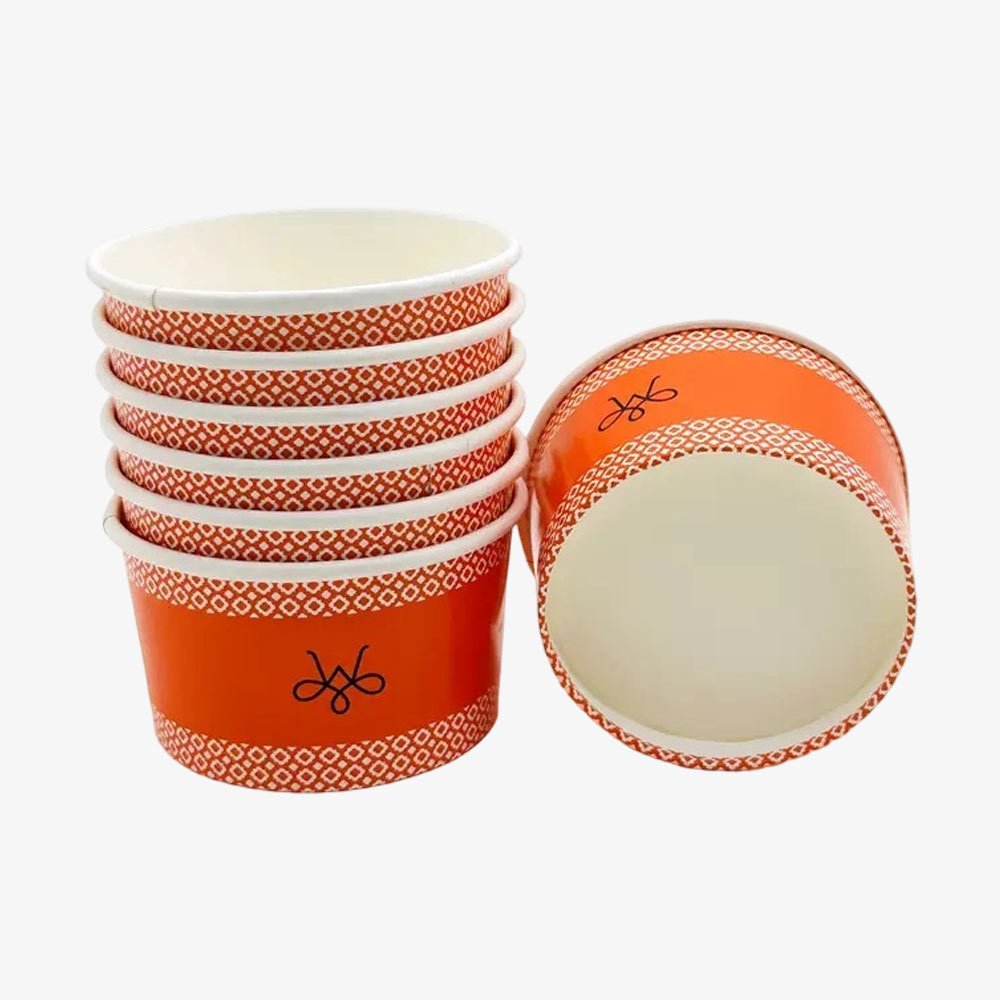 red-printed-ice-cream-cups-stack