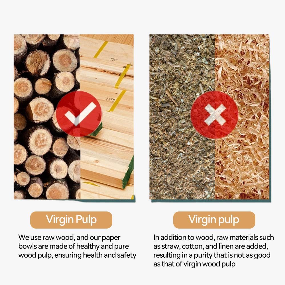 virgin pulp paper cup material