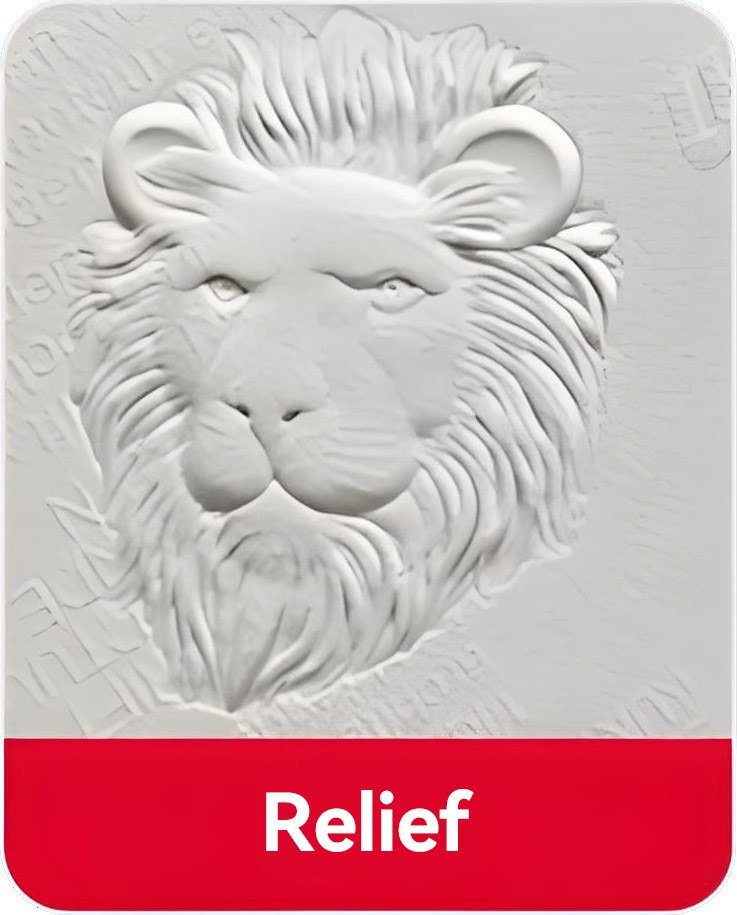 3D relief embossing that raises logos and patterns on chocolate boxes