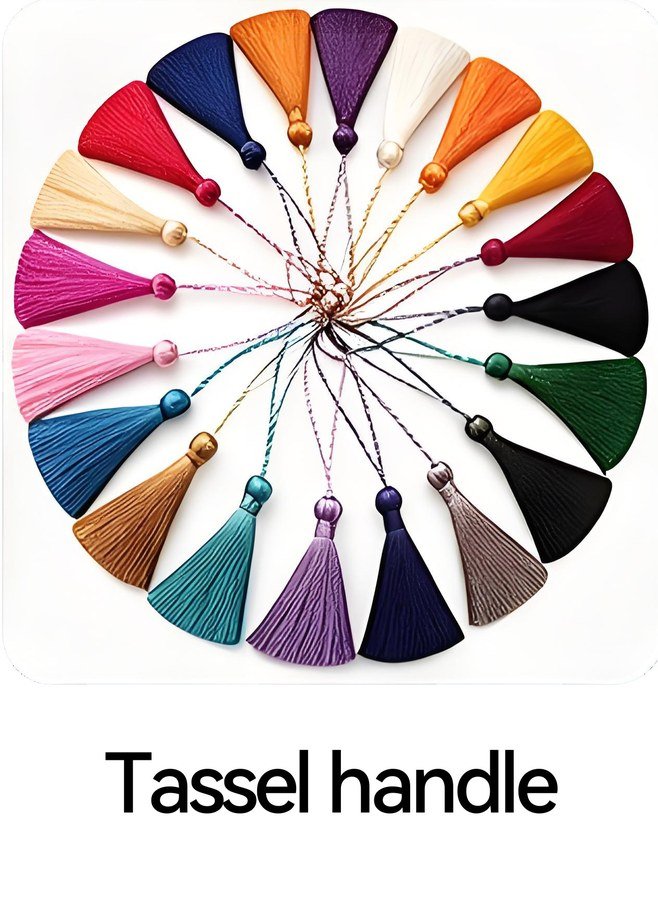 Tassel handles in assorted colors for chocolate gift boxes